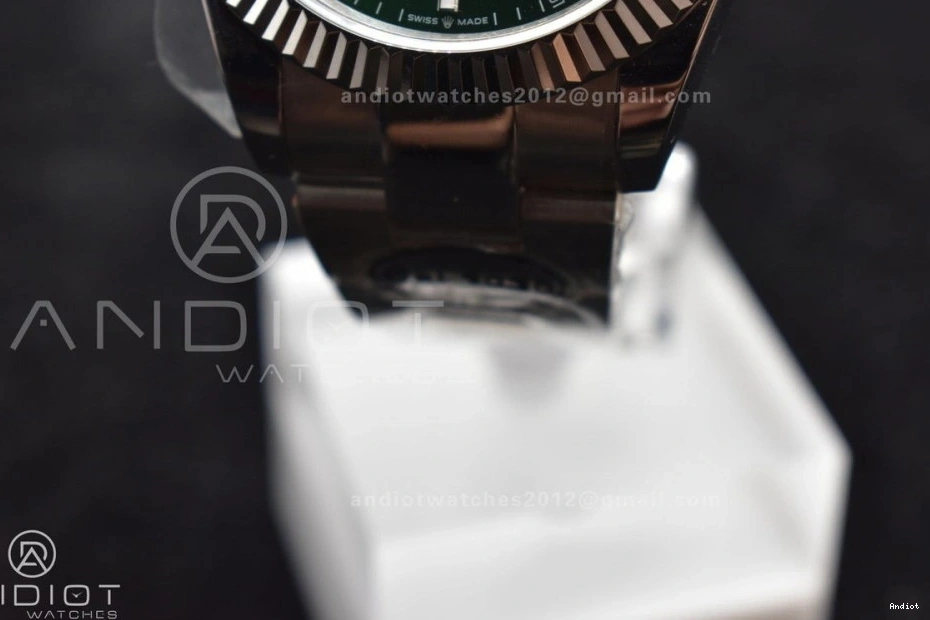 126334 SA3235 1:1 41 DIWF Steel Green Dial on Best Bracelet Oyster Sundust 904L DateJust Edition 0123